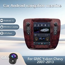 For 2007-2013 GMC Yukon Chevy Tahoe Suburban Apple CarPlay Car Radio Stereo GPS