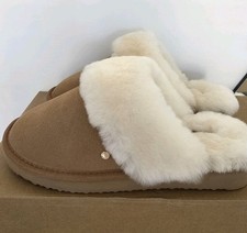 RADLEY MAPLE LANE TAN SLIPPERS SIZE 6