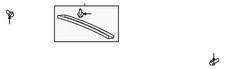Genuine Honda Gate Trim Panel Lid 84443-shj-a01ze Genuine Honda Gate Trim Panel Lid 84443-shj-a01ze