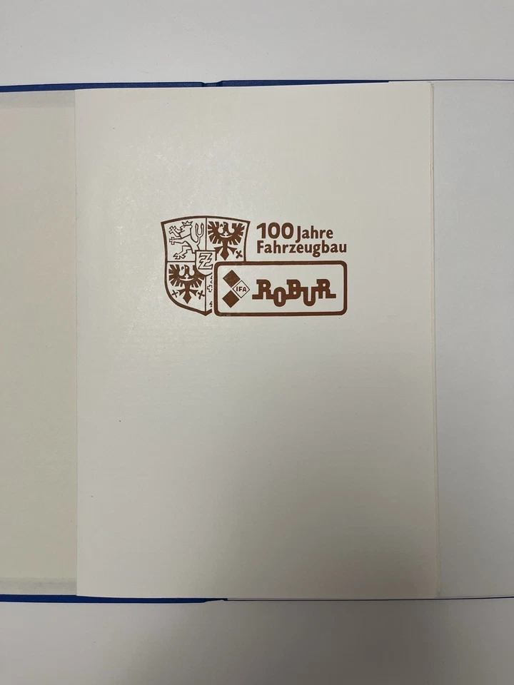 ORG Mappe Robur | DDR, IFA | 100 Jahre Fahrzeugbau in Zittau | Sammler Auflösung - Bild 4 von 4