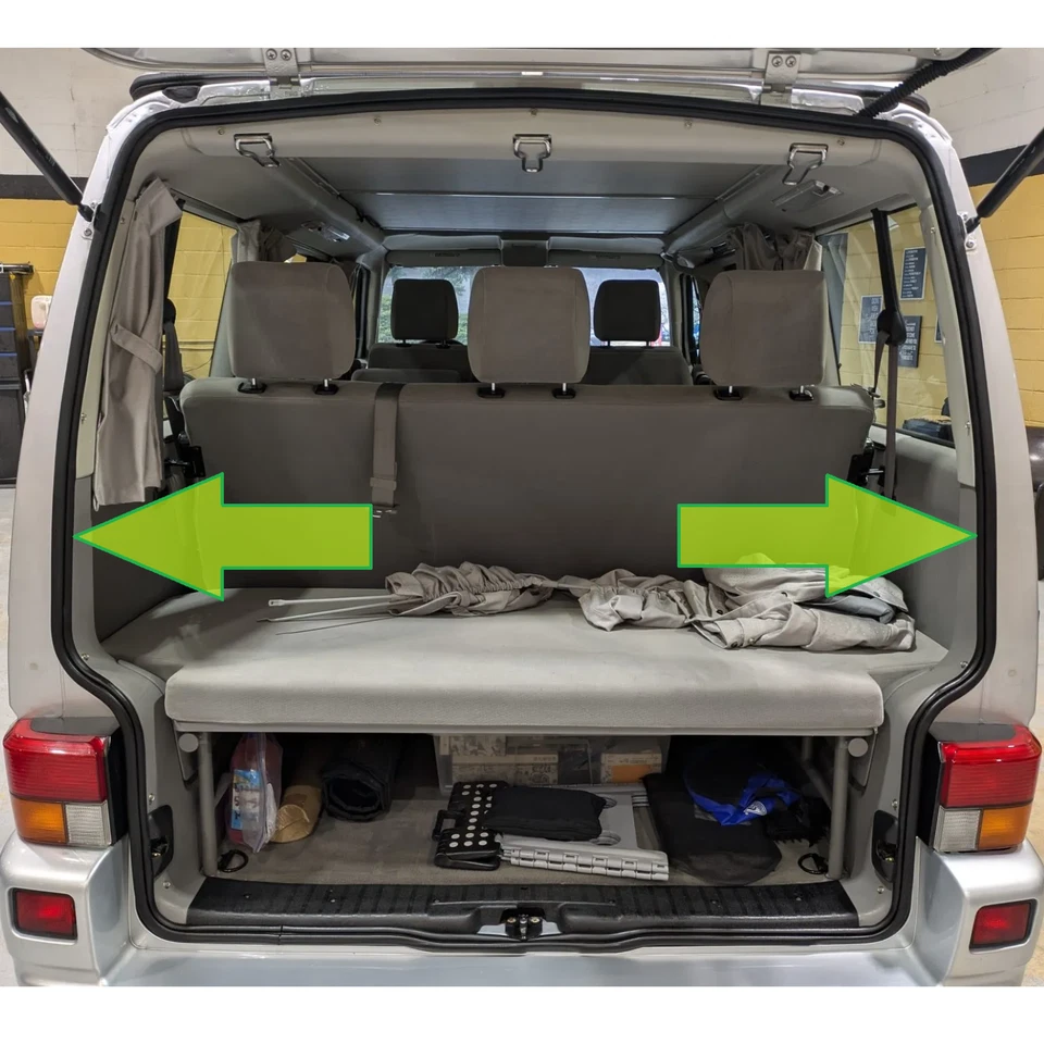 Volkswagen EuroVan T4 1992-2003 puerta trasera puerta levadiza sello resistencia a la intemperie 721827705B Foto 2 de 4