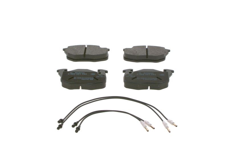 Plaquettes de frein BOSCH 0986461763 résout les sifflements au freinage sur CITROËN