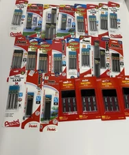 Pentel Assorted Leads + 4 Staples Lead, 23 In Lot