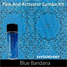 Hydro Dip  Film Activator Combo Kit HD-I497 Blue Bandana