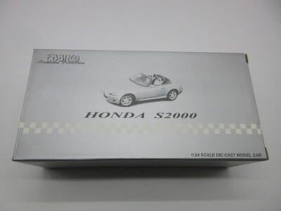1:24 Ebbro HONDA S2000 mini car white Diecast model | eBay