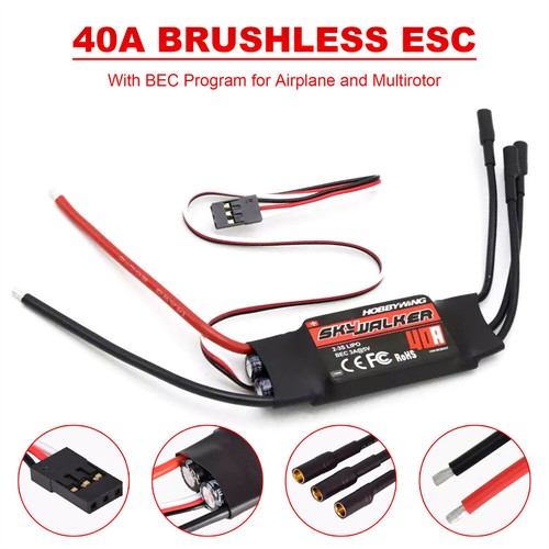D3548 1100KV/900KV/790KV Brushless Motor 30-60A ESC For RC Fixed Wing Air Plane - Picture 21 of 37