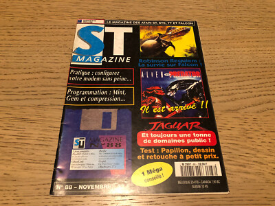 ST Magazine 108 – Atari ST, Lynx, Jaguar – Numéro Rétro