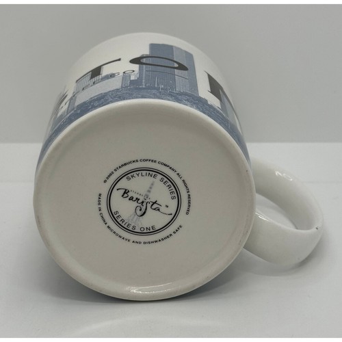 Starbucks Houston Texas Space City 2002 Barista Skyline Series Coffee Mug - Picture 5 of 7