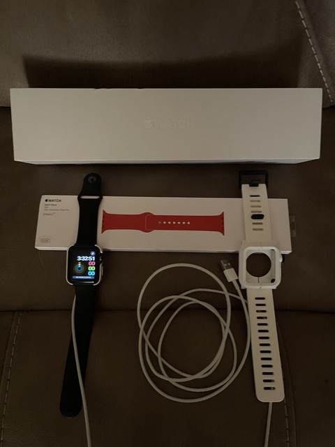 Apple Watch Sport (1st generation) Black Band, 42 mm Space Gray Aluminum  Case - A1554 for sale online | eBay