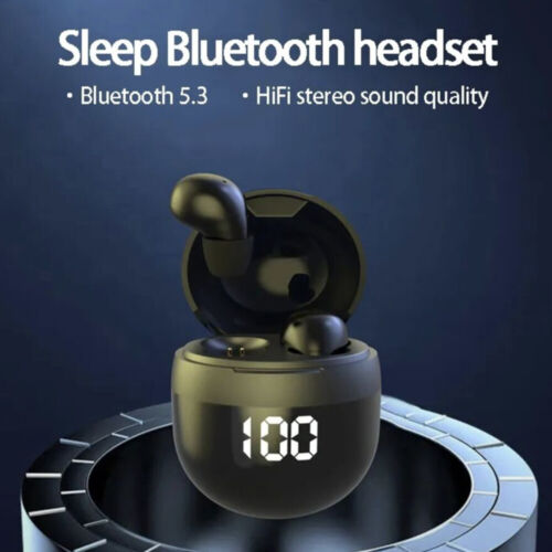 Invisible Sleep Wireless Earbuds Bluetooth 5.3 Headset TWS Waterproof Earphone - Picture 10 of 18