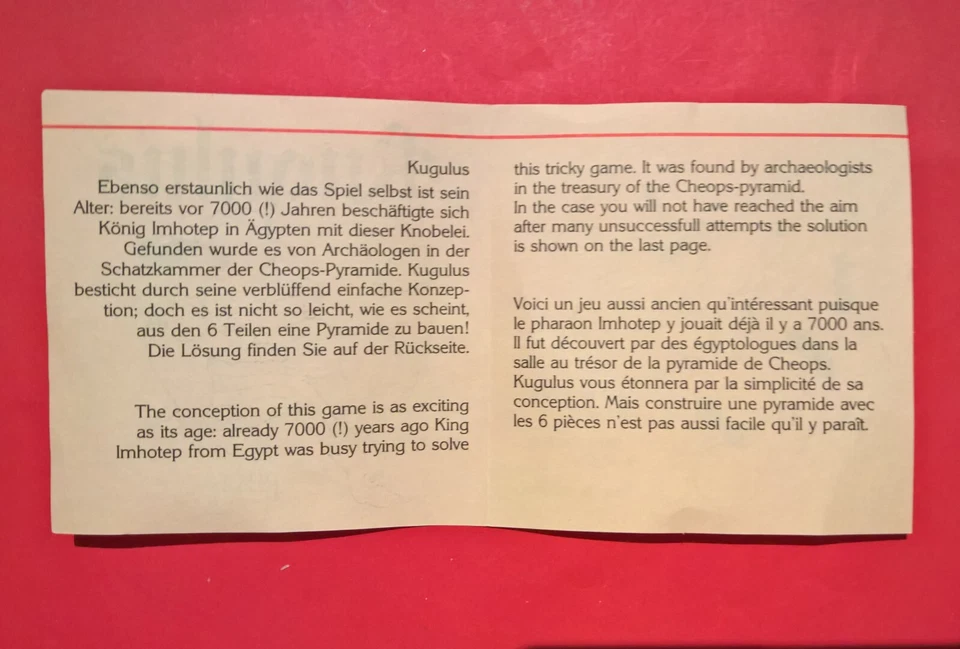 HABA kugulus ( Vollständig )Tricky Pyramid - Bild 3 von 4