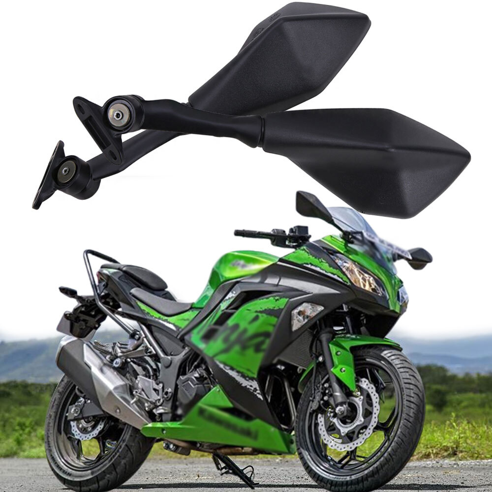 【seiten】 Pair Rear-View Side Mirrors For Kawasaki Ninja ZX6R ZX636 2013