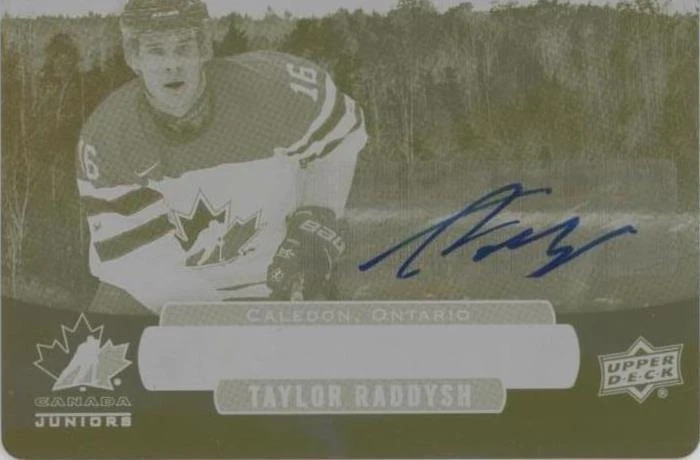 Printing Plate Yellow Autographs