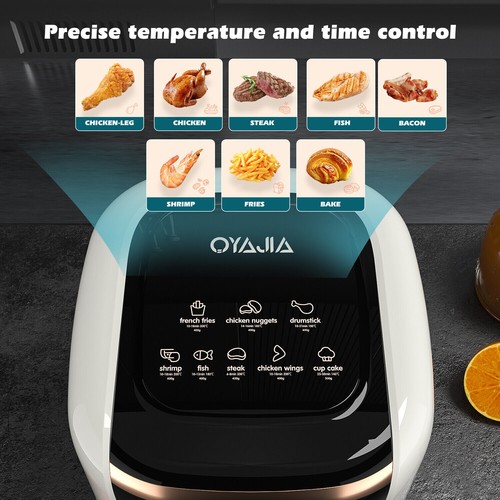5L Large Air Fryer 1300W Low Fat Oil free Healthy Oven Frying Kitchen Cooker Flb - Picture 6 of 14