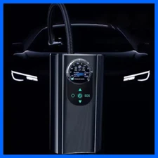 Electric Air Pump Portable Tire Inflator Compressor Digital Display 150PSI