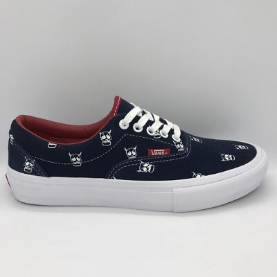 VANS Era Pro Kader Sylla Mens Size 9 / Womens 10.5, Navy Red  display picture 1