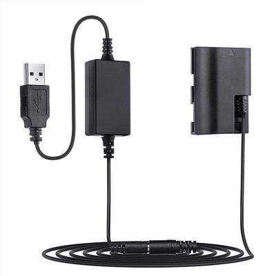 Camera External Power Source USB to for ACK-E6 for 5D