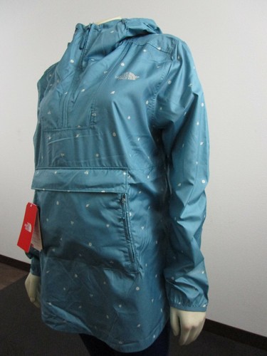 The North Face Women's Printed Fanorak Storm Blue Outdoor Print M