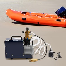 4500PSI 300BAR Electric Compressor Pump PCP High Pressure Air Pump Water Cooling