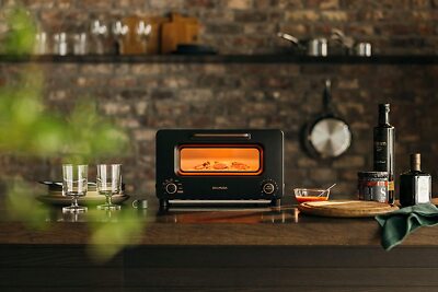 BALMUDA The Steam Toast: Crunchy Perfectly to Key the Found It Says Brand This 【K05A-CG】 Toastet 電子レンジ・オーブン