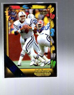 A5789- 1991 Wild Card Stripe Football Ass Karte -You Pick- 15+ Gratis US Versand