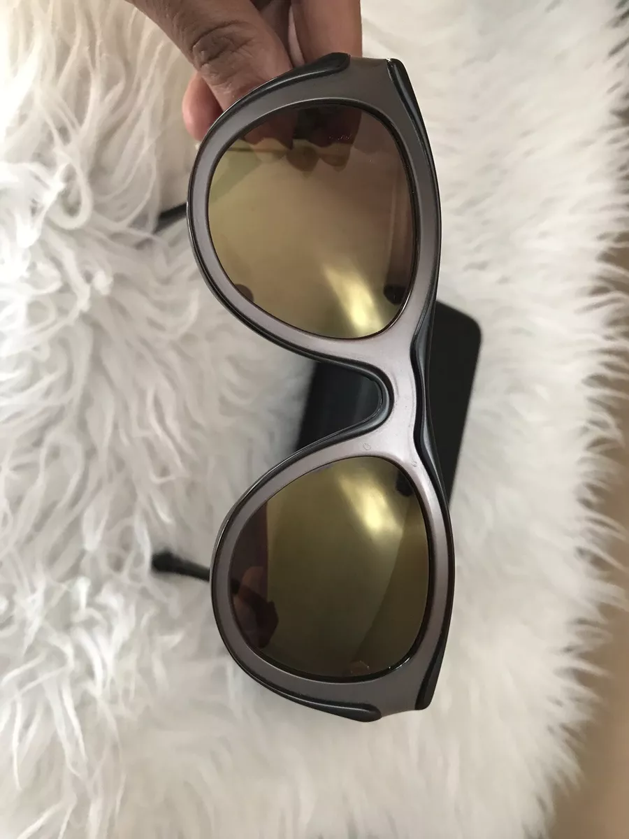 NEW Mykita MAISON MARTIN MARGIELA TAN AND BLACK SUNGLASSES UNISEX With Case