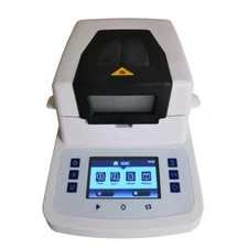 Fast Halogen Moisture Meter Analyzer with 50g/0.005g Heat Source Halogen Lamp