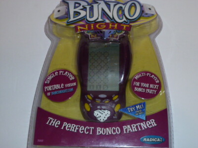  BUNCO NIGHT Multi-Player Party Dice Game Electronic Handheld - NEW Sealed