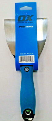OX Pro Edelstahl Fugenmesser - 102 mm Trockenbau Taping Spachtel OX-P013210
