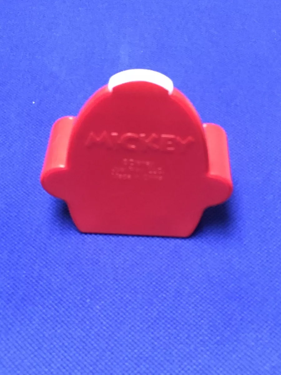 Red and White Plastic Chair from Disney Jr Mickey Mouse Clubhouse Playset