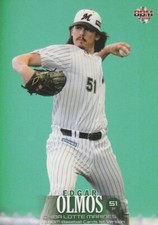 Edgar Olmos, MIA-SEA-Chiba Lotte Marines, BBM Card #144 (2018)
