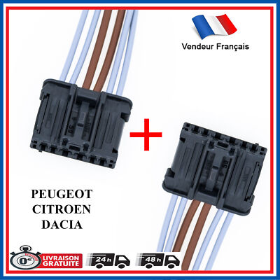 Kit Réparation Connecteur Feu Arrière Renault Mégane 2 - 2 Kits Partsline, Neuf