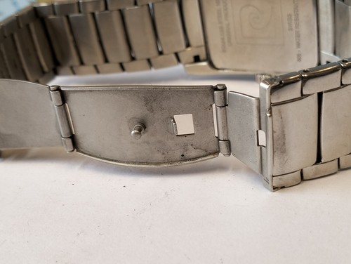 PIERRE CARDIN QUARTZ 10277-1 SWISS MEN'S NOT WORKING, SPARE PARTS PURPOSE VTG. - Picture 11 of 17