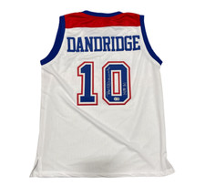 Bob Dandridge Signed Washington Bullets Custom Jersey w/ HOF 21 Beckett BAS COA