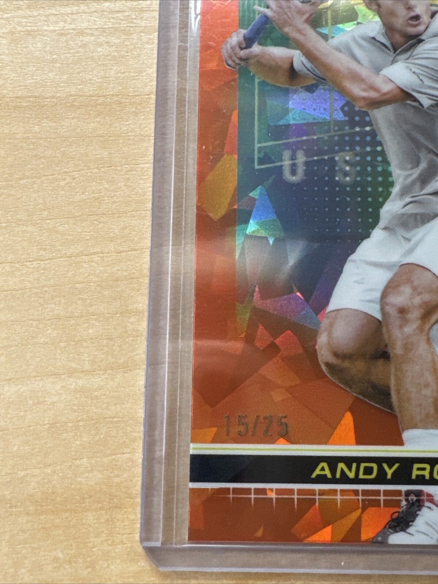 2024 TOPPS CHROME SAPPHIRE TENNIS 104 ANDY RODDICK ORANGE