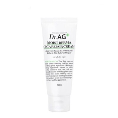Dr.AG Moist Derma Cica Repair Cream 1.69OZ Calming Skin Moisturizer K beauty