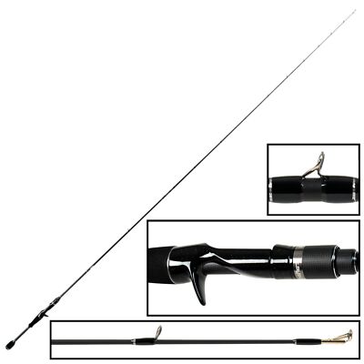 Bullseye 2,25m 5-21g Lucky Luck Cast - Baitcaster Rute zum leichten Spinnangeln
