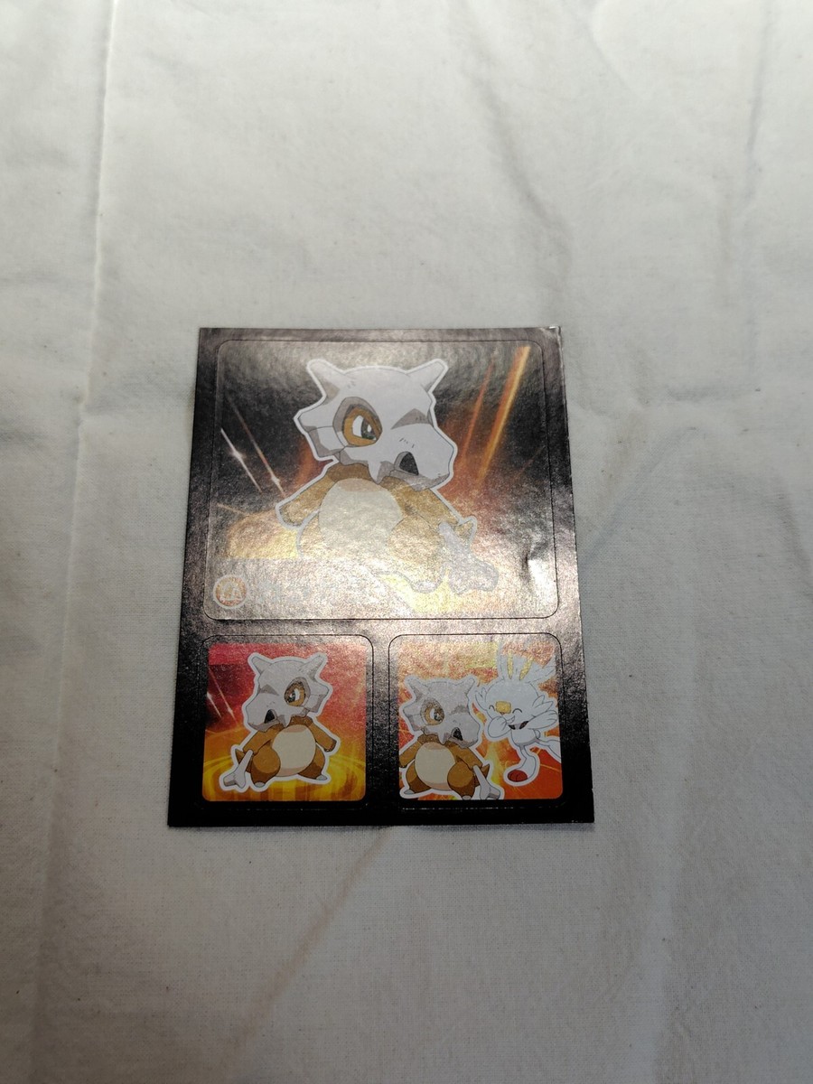 Cubone Coris Pokemon Seal Book Gum Japanese Sticker Nintendo 12217