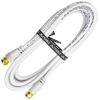 TV SAT Koaxial Kabel F-Stecker für Fernseher SAMSUNG GQ43LS05BGU The Sero 43''
