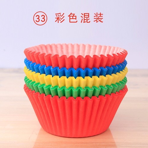 100pcs Paper Cupcake Cup Muffin Baking Cups Liners Cupcakes Case - Picture 41 of 41