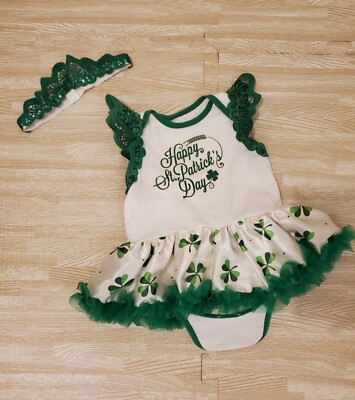 St Patrick's Bodysuit Baby Girl 