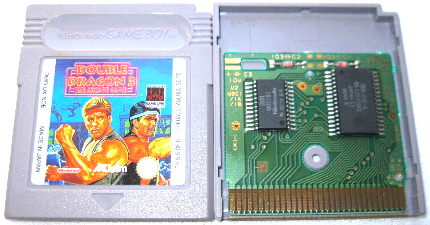 double dragon 3 the arcade game  authentique version originale game boy noe