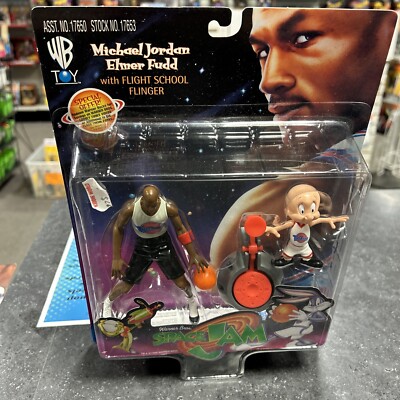 スポーツ Michael Jordan & Elmer Fudd - Space Jam SPACE JAM - Michael Jordan and Elmer Fudd Action figures set