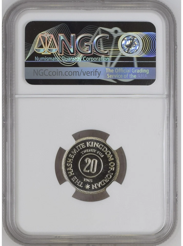 1965 JORDAN 20F NGC PF 69UC TOP POP - Image 2 of 3