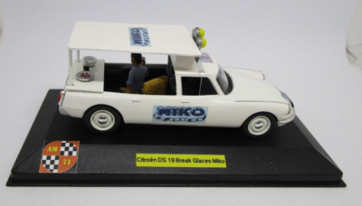 AM71 Citroën DS19 Break Glace Miko – 1:43 – Blanc – Métal/plastique (occasion)