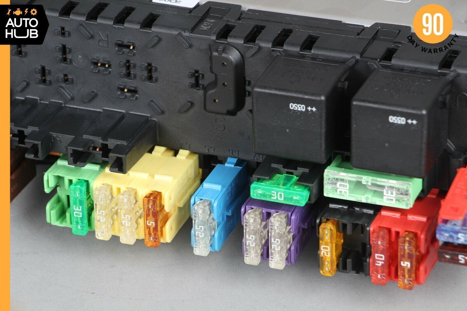 03-12 Mercedes R230 SL500 SL550 SL55 AMG Rear SAM Fuse Box Relay Module OEM