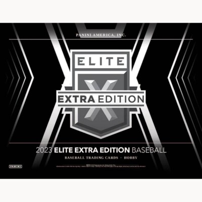 2023 Panini Elite Extra Edition Baseball Hobby sealed 23PABEE