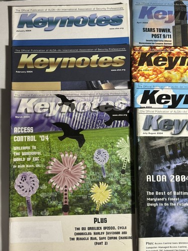 Vintage 2004 Locksmith Keynotes Magazine by ALOA - Complete - Imagen 2 de 4