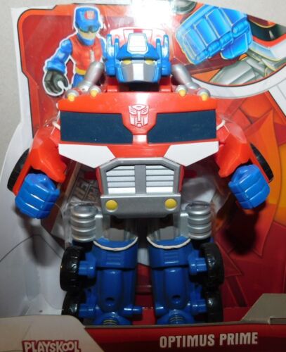 FIGURINE HASBRO PLAYSKOOL HEROES . ROBOT OPTIMUS PRIME TRUCK BOTS COMPLET / 2011 - Imagen 2 de 12