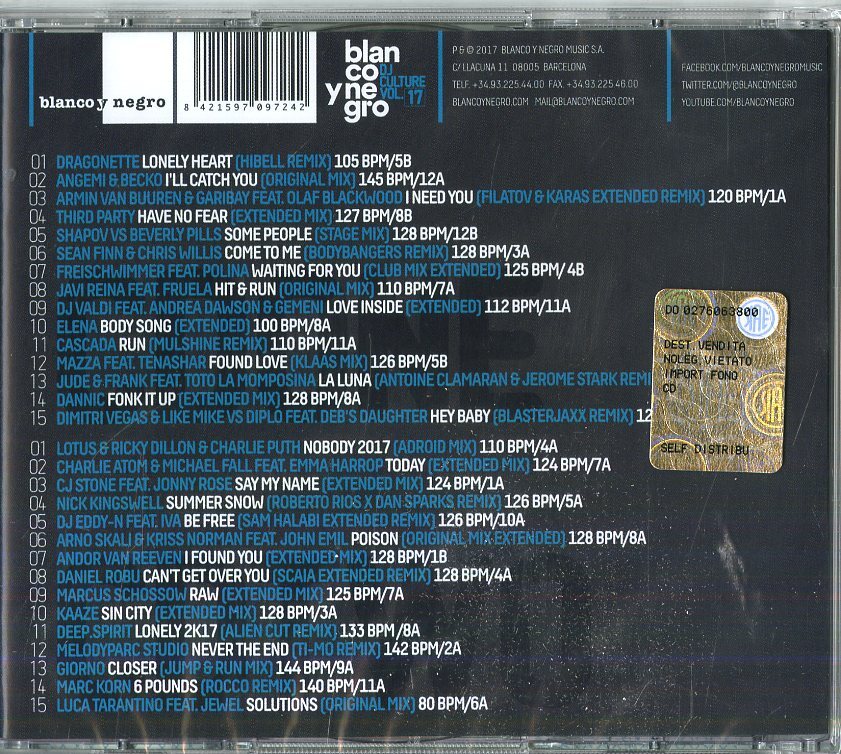 Aa.Vv. - DJ Culture Vol. 17